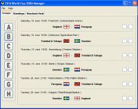 FIFA World Cup 2006 Manager 1.5 screenshot. Click to enlarge!
