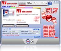 FLV Video Converter 7.24 screenshot. Click to enlarge!