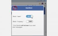 Facebook SeenBlock for Chrome 1.2.1 screenshot. Click to enlarge!