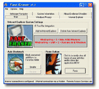 Fast Eraser 2.75 screenshot. Click to enlarge!