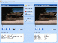 Fast Video to GIF SWF Converter 4.2 screenshot. Click to enlarge!