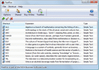 FastFox Typing Expander 2.11 screenshot. Click to enlarge!