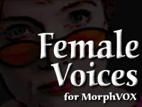Female Voices - MorphVOX Add-on 1.4.2 screenshot. Click to enlarge!
