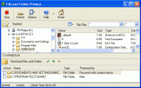 File and Folder Privacy 3.591 screenshot. Click to enlarge!
