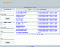 FileSpider 1.0 screenshot. Click to enlarge!