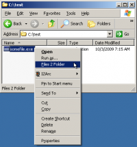 Files 2 Folder 1.1.5.1 screenshot. Click to enlarge!