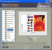 FirmTools AlbumCreator Basic 3.5 screenshot. Click to enlarge!