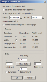 Fit Page To Selection 1.3 screenshot. Click to enlarge!