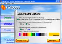 FlaPops - Flash Intro Builder 2.0 screenshot. Click to enlarge!