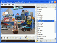 Flash Movie Player 1.5 screenshot. Click to enlarge!