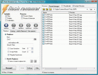 Flash Renamer 6.58.151 screenshot. Click to enlarge!