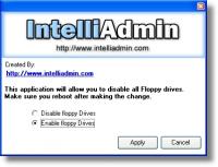 Floppy Drive Disabler 2.0 screenshot. Click to enlarge!