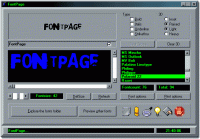 FontPage 3.0.2 screenshot. Click to enlarge!