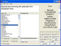 FontSnip 3.6.0 screenshot. Click to enlarge!