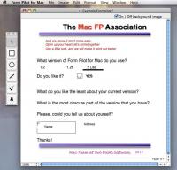 Form Pilot for Mac 0.5 screenshot. Click to enlarge!