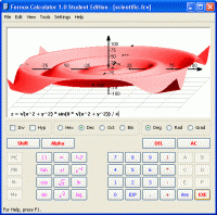 Fornux Calculator Student Edition 1.0 screenshot. Click to enlarge!
