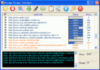 Forum Proxy Leecher 1.11 screenshot. Click to enlarge!