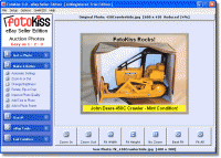 FotoKiss Auction Photo Editor 3.4 screenshot. Click to enlarge!