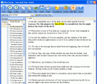 Free Bible Study Add Your Texts 1.4 screenshot. Click to enlarge!