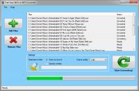 Free Easy WAV to MP3 Converter 1.0 screenshot. Click to enlarge!