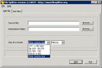 Free File Splitter 5.0.1189 screenshot. Click to enlarge!