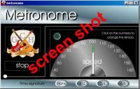 Free Mac OSX metronome 1.50 screenshot. Click to enlarge!
