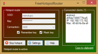 FreeHotspotRouter 4.0 screenshot. Click to enlarge!