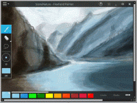 Freehand Painter 0.93 screenshot. Click to enlarge!