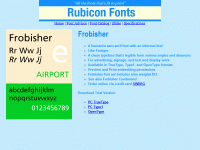 Frobisher Font TT 2.00 screenshot. Click to enlarge!