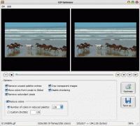 GIF Optimizer 1.4 screenshot. Click to enlarge!