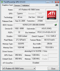 GPU-Z 1.17.0 screenshot. Click to enlarge!