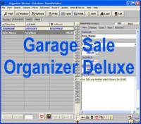 Garage Sale Organizer Deluxe 4.0 screenshot. Click to enlarge!