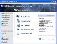 Genie Backup Manager Professional 6.0 screenshot. Click to enlarge!
