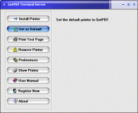 GetPDF Terminal Server 3.0 screenshot. Click to enlarge!