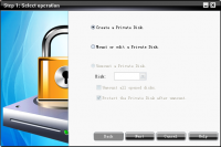 GiliSoft Private Disk 6.4.0 screenshot. Click to enlarge!