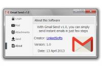 Gmail Send 1.0 screenshot. Click to enlarge!