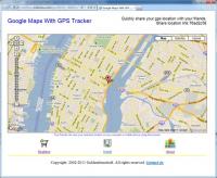 Google Maps With GPS Tracker 42.0 screenshot. Click to enlarge!