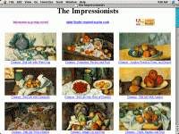 Great Works of Art/The Impressionists 1.0 screenshot. Click to enlarge!