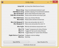 Gridy 0.61 screenshot. Click to enlarge!