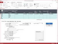 HR Employee Database Template 1.1.0 screenshot. Click to enlarge!