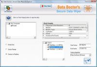 Hard Disk Data Eraser 3.0.1.5 screenshot. Click to enlarge!