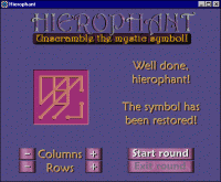 Hierophant 1.7 screenshot. Click to enlarge!