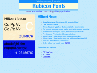 Hilbert Neue Fonts Type1 2.00 screenshot. Click to enlarge!