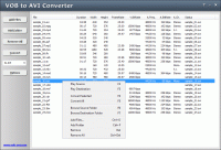 HooTech VOB to AVI Converter 4.3.1058 screenshot. Click to enlarge!