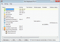 Hot Keyboard Pro 6.0.87 screenshot. Click to enlarge!
