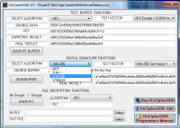 HsCipherSDK Encryption Library 1.3 screenshot. Click to enlarge!