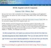 Html2image Linux 2.0.2011.723 screenshot. Click to enlarge!