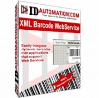 IDAutomation XML Barcode Webservice 9.9 screenshot. Click to enlarge!