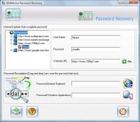 IE7 Password Recovery 4.8.3.1 screenshot. Click to enlarge!