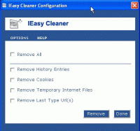 IEasy Cleaner 2.5 screenshot. Click to enlarge!